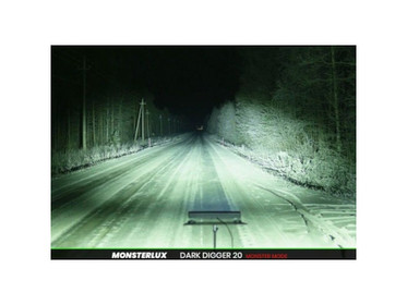 Led lisävalopaneeli Monsterlux Dark Digger 3555-201101