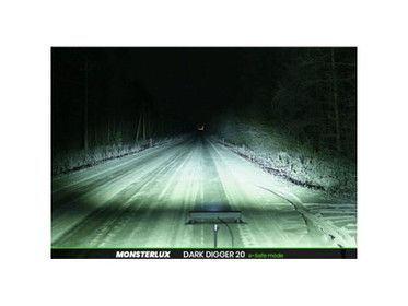 Led lisävalopaneeli Monsterlux Dark Digger 3555-201101