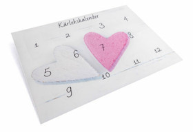 Kärlekskalender för ett förhållande © 10kpl 100€ + alv 25,5%