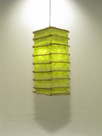 Lokta-kuutio 16x16x45cm, vaaleanvihreä