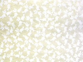 50x75cm luonnonvalkoinen FF/20, painettu valkea kyyhkynen