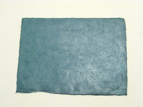 A4 tumma petroolin sininen, revitty reuna