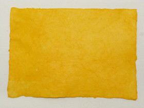 A4 appelsiinin keltainen OYL1, revitty reuna