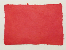 A4 syvä punainen RD1, revitty reuna