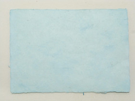 A4 vaalea turkoosinsininen BBL, revitty reuna