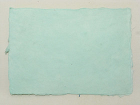 A4 vaalea turkoosi LTU, revitty reuna