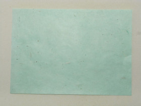 A4 vaalea turkoosi LTU, suora reuna