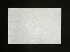 A4 Crane, valkea, harmaa helmiäispainatus