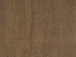 Vegetable-dyed nettle, brown, piece 121 cm