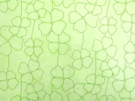 50x75cm RRS isokukka, vaaleanvihreä vihreällä painatuksella