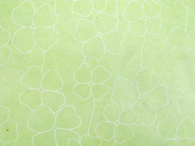 50x75cm RRS isokukka, vaaleanvihreä valkoisella painatuksella