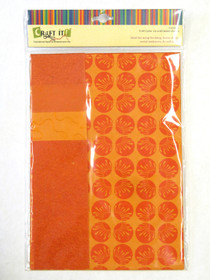 Craft It -paperisetti, A4 oranssi