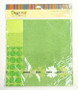 Craft It -paperisetti ja paperikukkia, 30x30cm vihreä