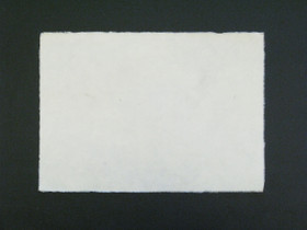 A4 natural white FF/20, 'Japanese style', natural edges