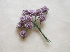 Paperiruusu, vaalea liila 10 kpl/paketti