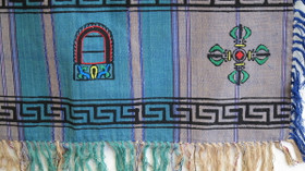 Dhukuti-liina sinisävyinen, suuri