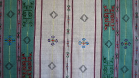 Dhukuti-liina vihreäsävyinen, suuri