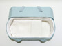 C23, light blue, oval babycasket S