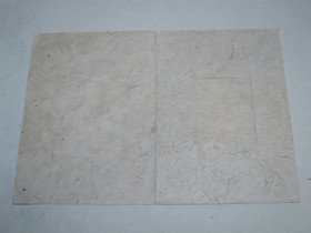 Luonnonvalkea kiitoskortti pienelle kuvalle