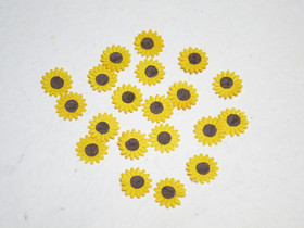 Pienet paperiset auringonkukat 20 kpl