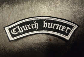 Church burner arch patch, SMALL