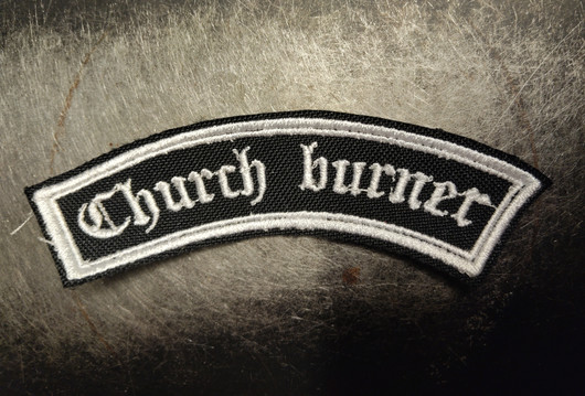Church burner arch patch, SMALL