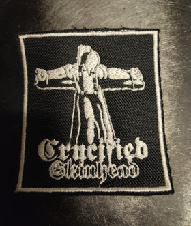 Crusified skinhead patch