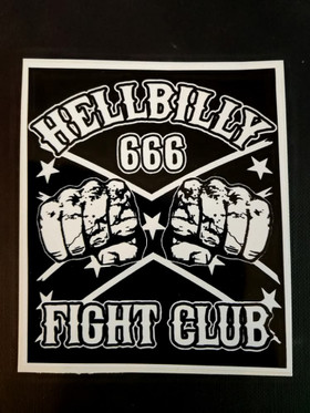 Hellbilly Fight Club Sticker