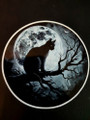 Cat and the moon Sticker