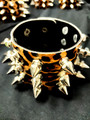 Leopard rattan bracelet