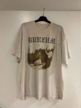 burzum filosofem t-shirt XXL nature white