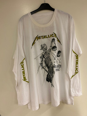 Metallica ...And Justice for All longsleeve XXL White