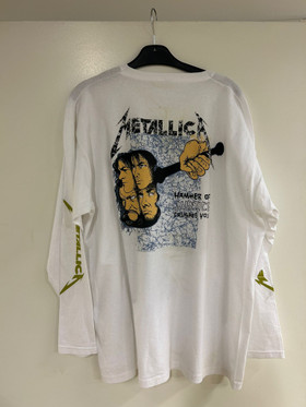 Metallica ...And Justice for All longsleeve XXL White