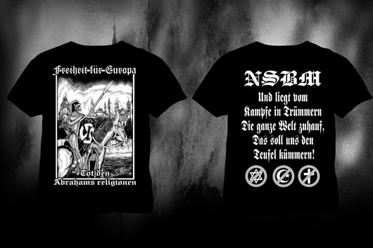 Freiheit fur europa t-shirt