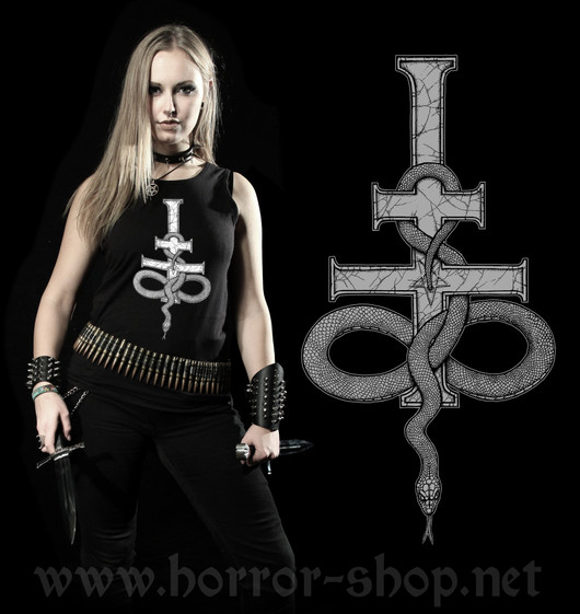 Leviathan cross and serpent t-shirt