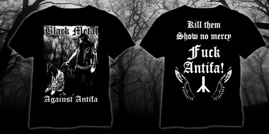 Black Metal Against Antifa, T-shirt