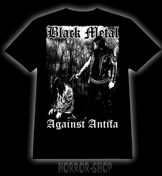 Black Metal Against Antifa, T-shirt