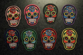Sugar Skull Kangasmerkki 
