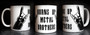 Horns Up Metal Brothers Mug