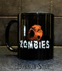 I Love Zombies -mug