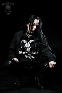 Black Metal Legion (hoodie with zipper)