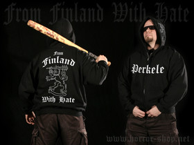 From Finland With Hate (Vetoketjullinen huppari)