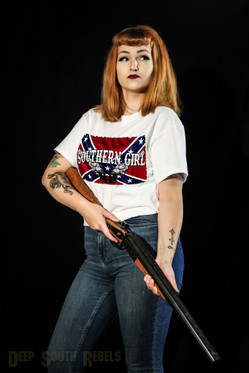 Southern Girl, White T-shirt