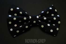 Hair decoration,  Polkadot black