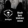 Black Metal Hooligan (hoodie with zipper)