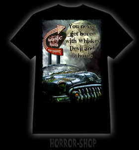 Whiskey, Devil and Whores, t-shirt
