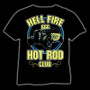 Hell Fire 666 Hot Rod Club, t-shirt