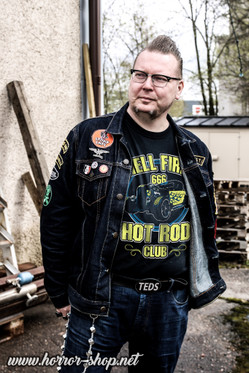 Hell Fire 666 Hot Rod Club, t-shirt