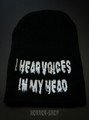 I hear voices in my head -beanie