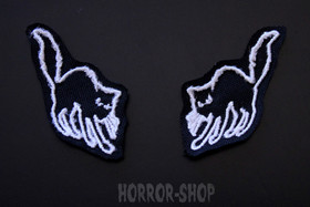 Psycho cats kauluslaatat